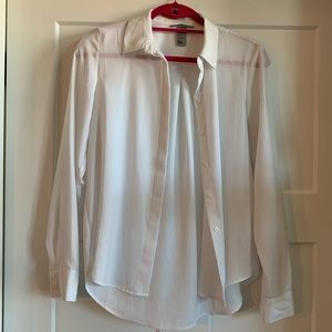 White button down shirt